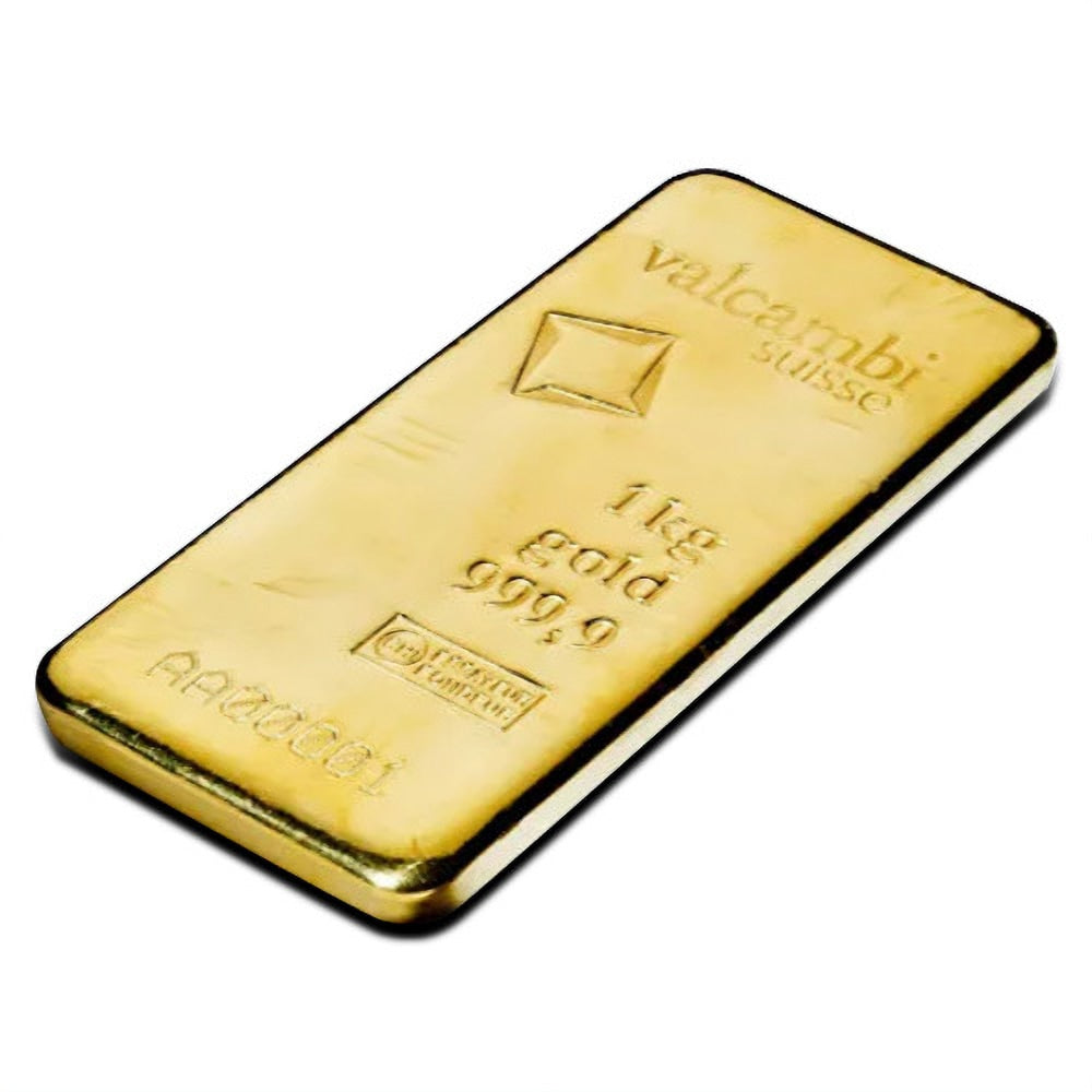 1 Kilo Valcambi Cast Gold Bar