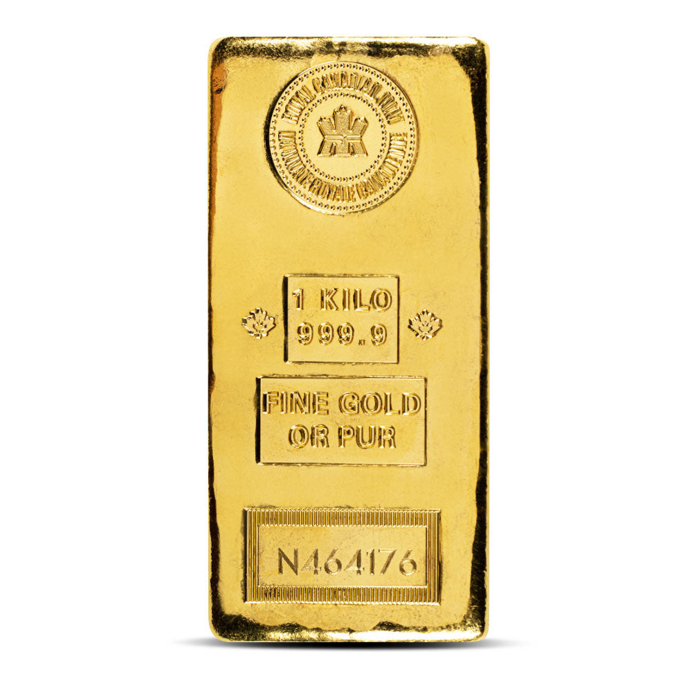 1 Kilo(RCM) Royal Canadian Mint Gold Bar