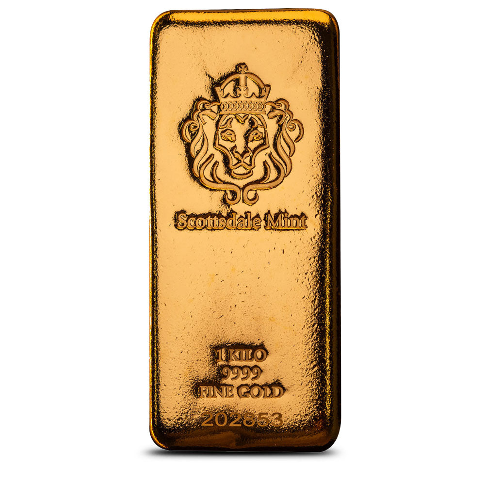 1 Kilo Scottsdale Mint Gold Bar(New)